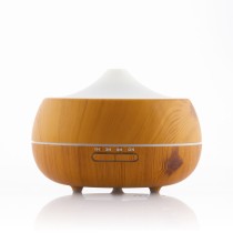 Humidificateur à Diffuseur d'Arômes avec LED Multicolore Wooden-Effect InnovaGoods