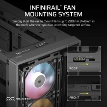 ATX Semi-tower Box Corsair Black