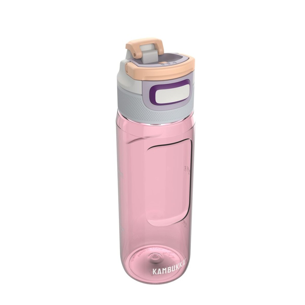 Bouteille d'eau Kambukka Elton Noir Rose Acrylique Plastique Tritan 500 ml