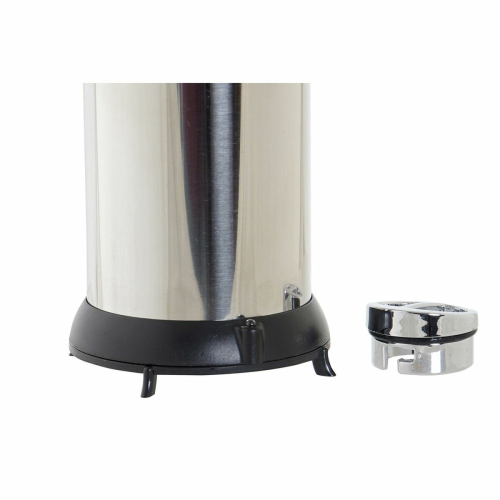 Automatischer Seifenspender mit Sensor DKD Home Decor Schwarz Silberfarben ABS 250 ml 11,1 x 7,5 x 19 cm