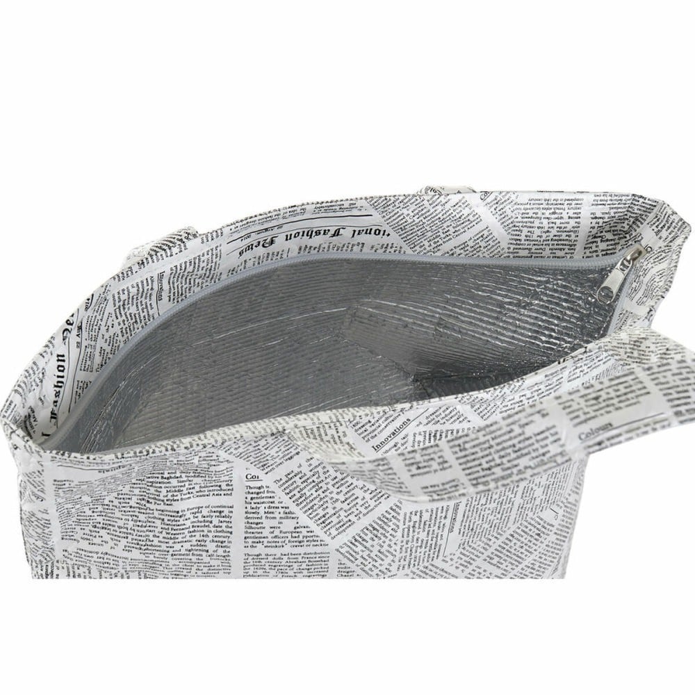 Cool Bag DKD Home Decor White Black 23 x 14,5 x 20 cm Thermal