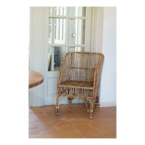Garden sofa DKD Home Decor Natural 56 x 52 x 82 cm
