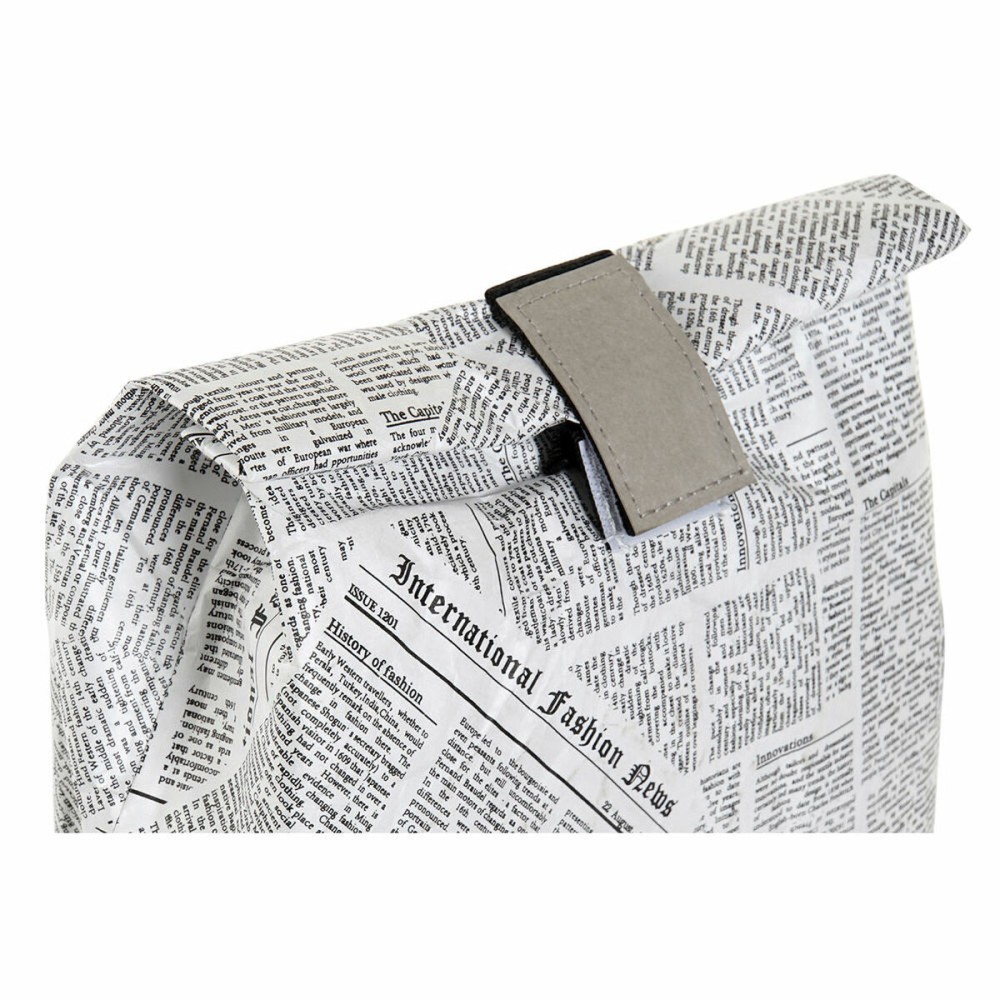 Cool Bag DKD Home Decor White Black 20 x 10 x 28 cm Thermal