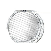 Besteckkorb DKD Home Decor Silberfarben Metall Margerite 12 x 12 x 15 cm