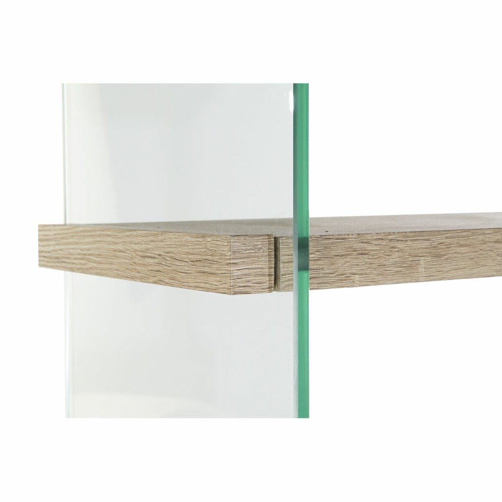 Regal DKD Home Decor 90 x 35 x 180 cm Kristall natürlich Holz Durchsichtig Holz MDF
