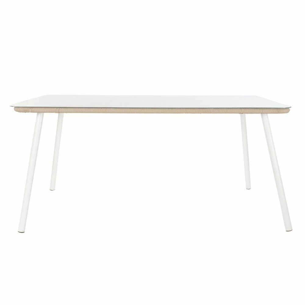 Tisch-Set mit Stühlen DKD Home Decor Beige 78 cm 163 x 95 x 6 cm 