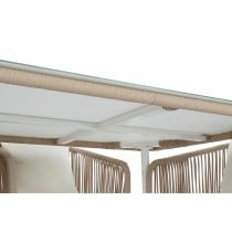 Tisch-Set mit Stühlen DKD Home Decor Beige 78 cm 163 x 95 x 6 cm 