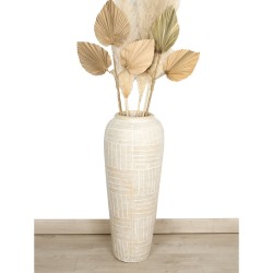 Bodenvase Alexandra House Living Terrakotta 30 x 80 x 30 cm