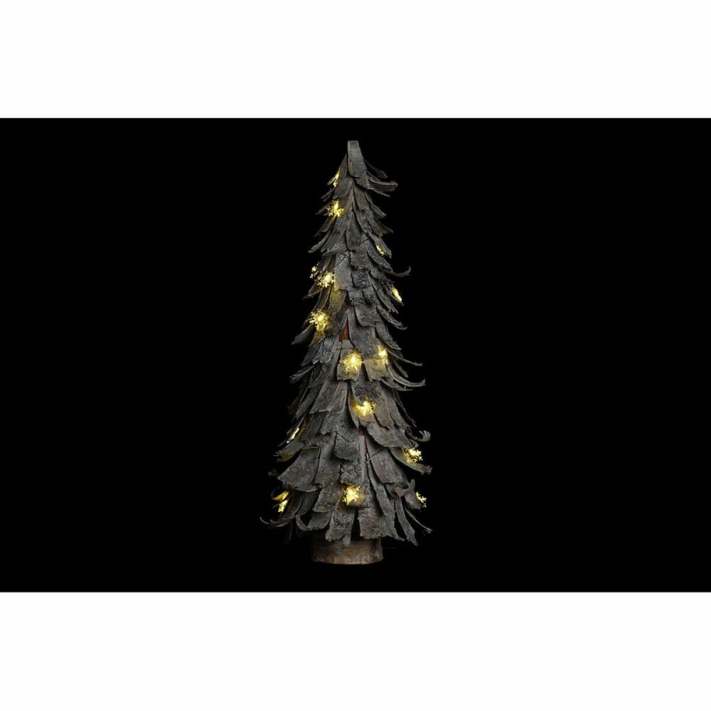 Christmas Tree DKD Home Decor Grey Natural Birch 35 x 35 x 96 cm