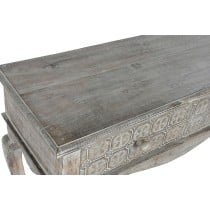 Hall Table with 2 Drawers DKD Home Decor White Brown 91 x 42 x 81 cm
