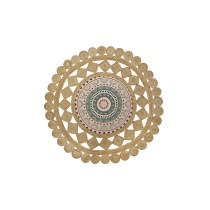Tapis DKD Home Decor Marron Multicouleur (120 x 120 x 0,75 cm)