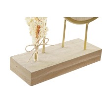 Horloge de table DKD Home Decor Doré Naturel