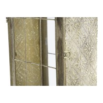 Lanterne DKD Home Decor Verre Doré Métal (18 x 13 x 43 cm)