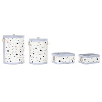 Multi-purpose basket DKD Home Decor Bamboo Stars 36 x 36 x 50 cm