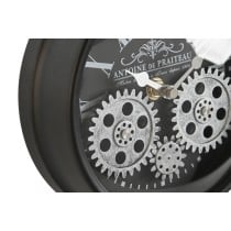 Table clock Home ESPRIT Black Silver