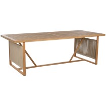 Tisch-Set mit Stühlen Home ESPRIT Braun 230 x 100 x 75 cm
