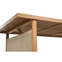 Tisch-Set mit Stühlen Home ESPRIT Braun 230 x 100 x 75 cm