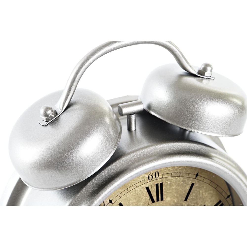 Horloge de table DKD Home Decor Argenté
