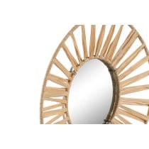 Mirror Set Home ESPRIT Natural Scandi 20 x 2 x 20 cm (3 Pieces)