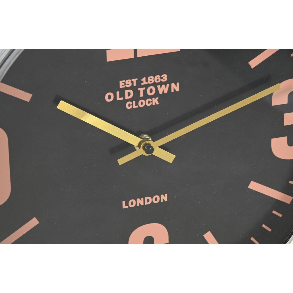 Wall Clock Home ESPRIT Golden Silver Metal Aeroplane Vintage 87 x 17 x 52,5 cm