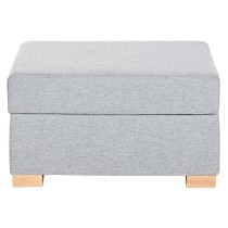 Repose-pied Home ESPRIT Gris clair Urbaine 70 X 50 X 40 CM