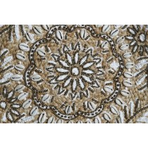 Women's Handbag DKD Home Decor Black Beige Natural 36 x 12 x 36 cm (2 Units)