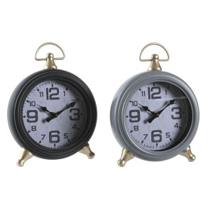 Bordur DKD Home Decor Schwarz Grau Gold Traditionell (2 Stück)