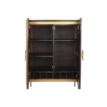 Buffet DKD Home Decor Bois Métal Noir 80 x 40 x 120 cm