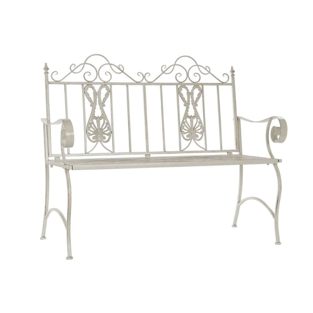 Bank DKD Home Decor Weiß 118 x 53 x 98 cm