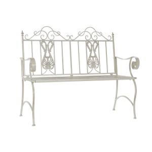 Bank DKD Home Decor Weiß 118 x 53 x 98 cm