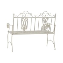 Bank DKD Home Decor Weiß 118 x 53 x 98 cm