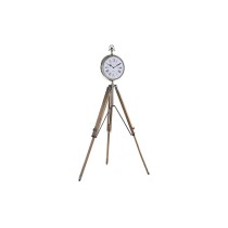 Horloge de table DKD Home Decor Argenté Naturel