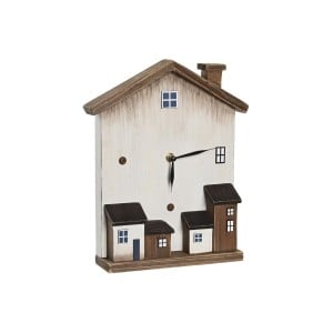 Table clock DKD Home Decor White Houses