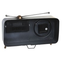 Bordur DKD Home Decor Grau Kupfer Vintage (2 Stück)