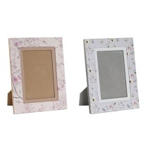 Women's Handbag DKD Home Decor Blue White Grey Camel Light Pink 16,5 x 2 x 21,5 cm (2 Units)