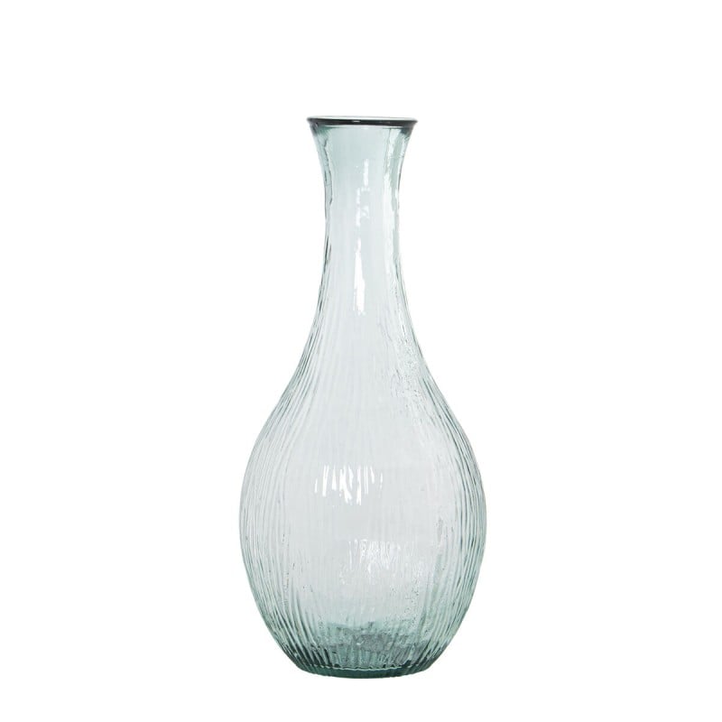 Vase de sol Alexandra House Living Transparent Verre 31 x 31 x 69 cm