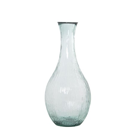 Floor vase Alexandra House Living Transparent Crystal 31 x 31 x 69 cm