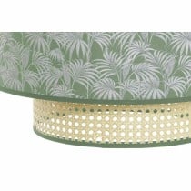 Deckenlampe DKD Home Decor natürlich Schwarz Polyester Weiß grün 40 W 50 W (46 x 46 x 25 cm)
