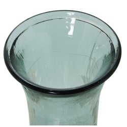 Floor vase Alexandra House Living Transparent Crystal 31 x 31 x 69 cm