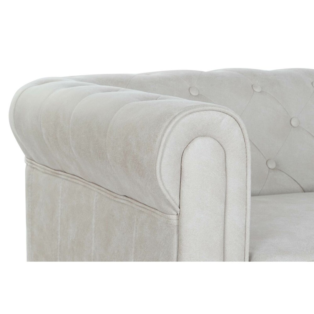 Canapé DKD Home Decor 151 x 82 x 70 cm Naturel Bois Marron Crème Vintage