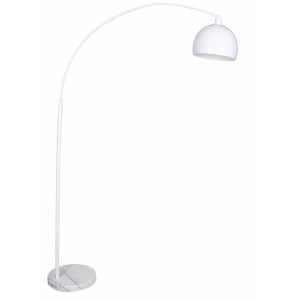 Stehlampe DKD Home Decor 36 x 110 x 195 cm Metall Weiß Marmor 220 V 50 W 60 W