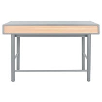 Schreibtisch Home ESPRIT Blau Grau Holz MDF 120 x 60 x 75 cm