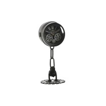 Horloge de table Home ESPRIT Blanc Noir Argenté
