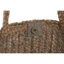 Women's Handbag DKD Home Decor Brown Cream 50 x 23 x 33 cm (2 Units)