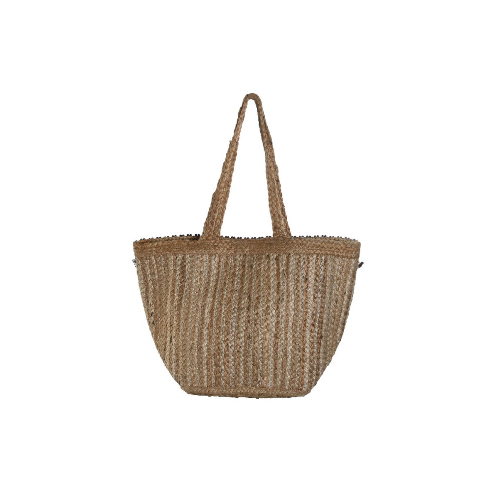 Women's Handbag DKD Home Decor Brown Cream 50 x 23 x 33 cm (2 Units)