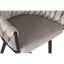 Tabouret DKD Home Decor Noir Beige Métal 61 x 52 x 101 cm