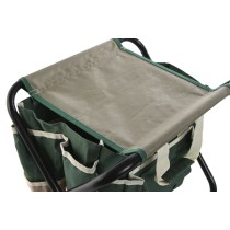 Kit d'outils de jardin Home ESPRIT Noir Vert Argenté Naturel Polyester Aluminium 7 Pièces