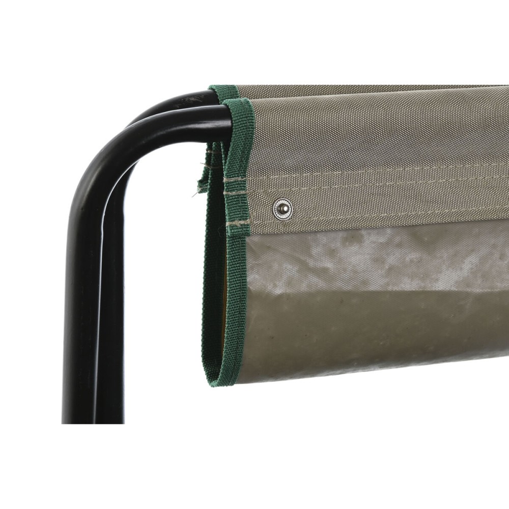 Garden tool kit Home ESPRIT Black Green Silver Natural Polyester Aluminium 7 Pieces
