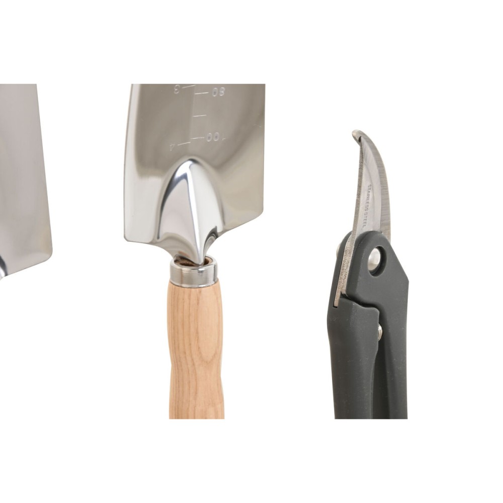 Kit d'outils de jardin Home ESPRIT Marron Polyester Aluminium 7 Pièces