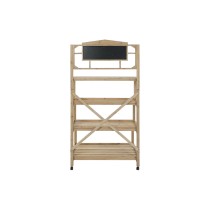 Étagère Home ESPRIT Noir Ardoise Bois d'épicéa 98 x 68 x 192 cm